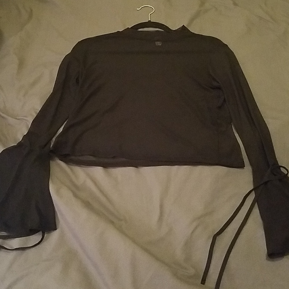 Long Sleeve Black Top